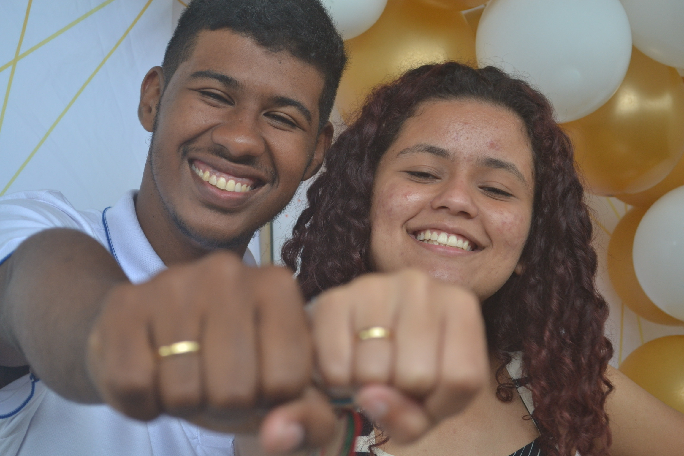 Foto do noivado