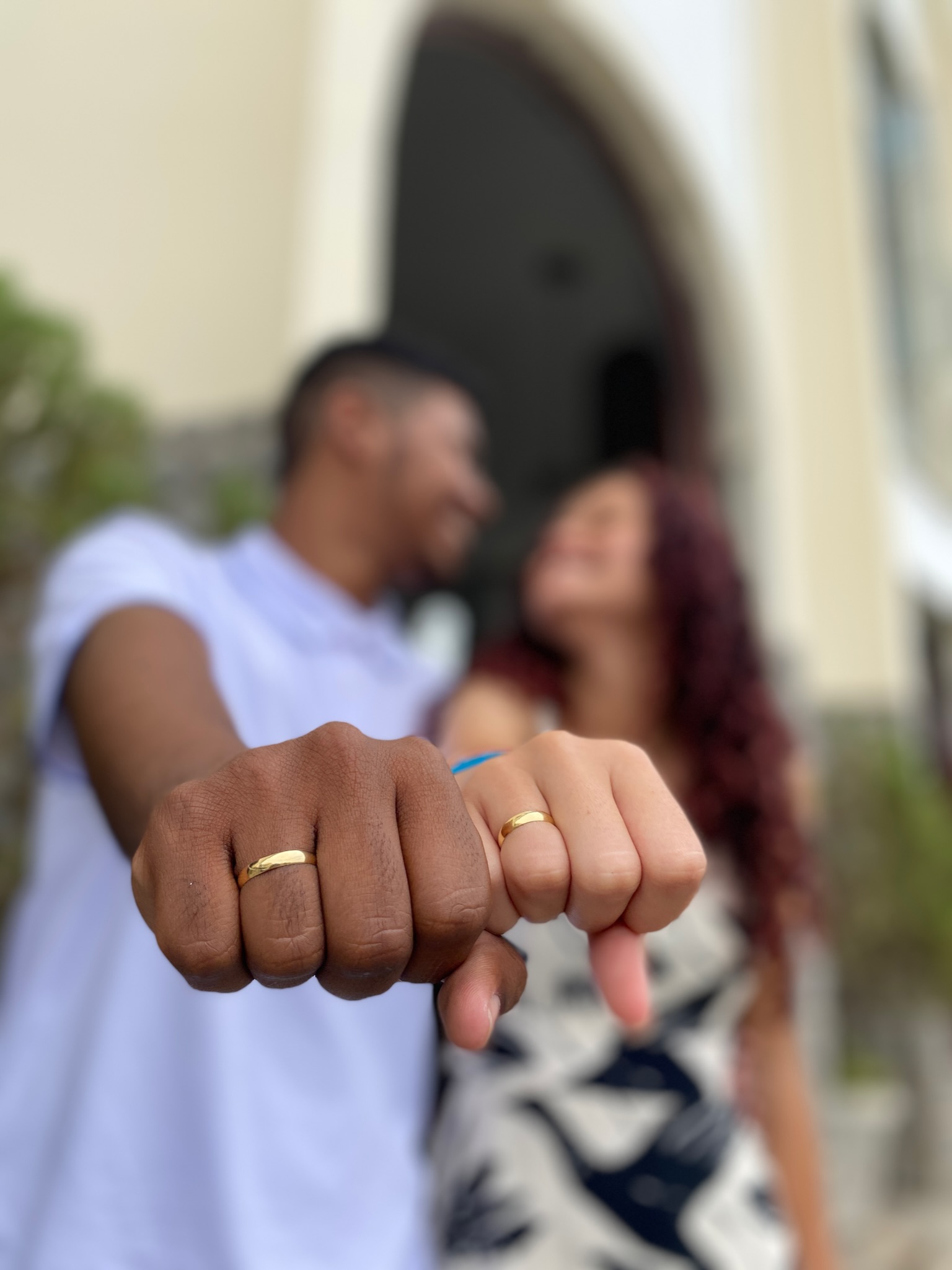 Foto do noivado