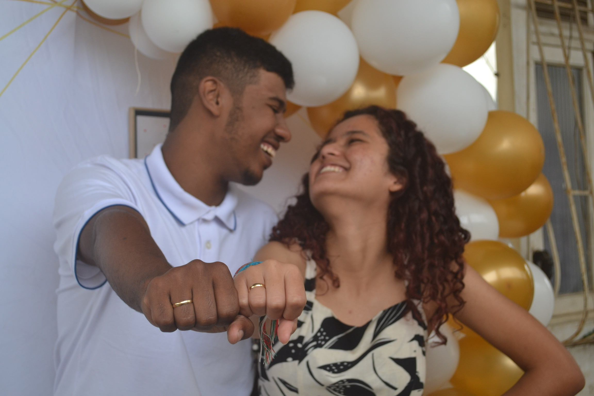 Foto do noivado