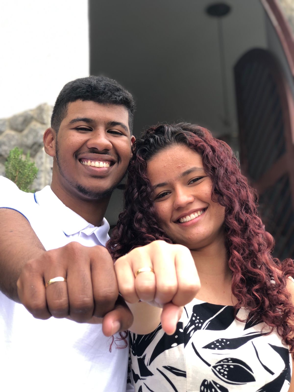 Foto do noivado